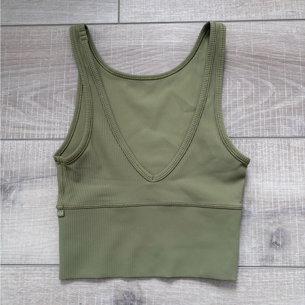 Lululemon Athletica Power Pivot Ribbed Tank Top - Picture 2 of 7